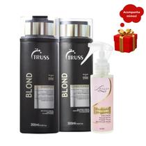 Kit Truss Blond Shampoo + Condicionador 300ml + Finalizador Obrigatório Lourre 120ml Kit Truss Blond Shampoo + Condicionador 300ml + Finalizador Obrigatório Lourre 120ml