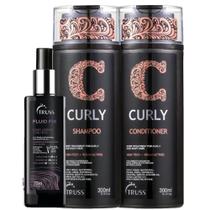 Kit Truss Curly Fluid Cabelos Cacheados (3 Produtos)