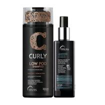 Kit truss curly low poo shampoo + amino - 2 itens