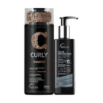 Kit truss curly shampoo + hair protector - 2 itens