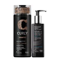Kit truss curly shampoo + night spa - 2 itens