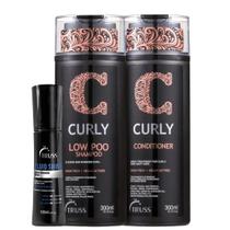 Kit Truss Curly Shine Low Poo Cabelos Cacheados (3 Produtos)