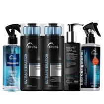 Kit Truss Duo Ultra Hydration + Frizz Zero + Night Spa + Uso Obrigatório Kit Truss Duo Ultra Hydration + Frizz Zero + Night Spa + Uso Obrigatório