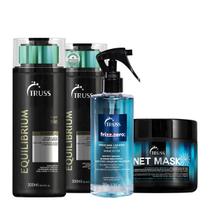 Kit Truss Equilibrium Mask Frizz Zero (4 Produtos) Kit Truss Equilibrium Mask Frizz Zero (4 Produtos)