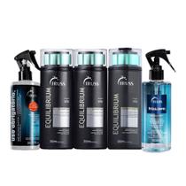 Kit Truss Equilibrium Shampoo Condicionador Frizz Zero Uso Obrigatório (5 produtos)