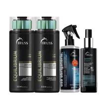 Kit truss equilibrium + tratamento home care 4 produtos