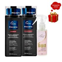 Kit Truss Frizz. Zero Shampoo + Condicionador 300ml + Finalizador Obrigatório Lourre 120ml Kit Truss Frizz. Zero Shampoo + Condicionador 300ml + Finalizador Obrigatório Lourre 120ml