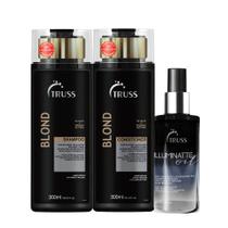 Kit Truss Illuminatte Oil Shampoo e Condicionador Blond (3 produtos) Kit Truss Illuminatte Oil Shampoo e Condicionador Blond (3 produtos)