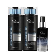 Kit Truss Illuminatte Oil Shampoo e Condicionador Ultra Hydration (3 produtos) Kit Truss Illuminatte Oil Shampoo e Condicionador Ultra Hydration (3 produtos)