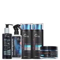 Kit Truss Miracle - Shampoo 300ml + Condicionador 300ml + Máscara 200g + Hair Protector 250ml + Uso Obrigatório Spray 260ml Kit Truss Miracle - Shampoo 300ml + Condicionador 300ml + Máscara 200g + Hair Protector 250ml + Uso Obrigatório Spray 260ml