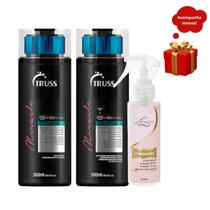Kit Truss Miracle Shampoo + Condicionador 300ml + Finalizador Obrigatório Lourre 120ml