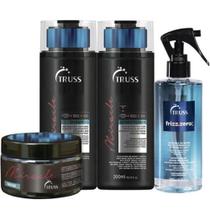 Kit Truss Miracle Shampoo + Condicionador (300ml) + Máscara (Miracle) + Frizz Zero 260ml