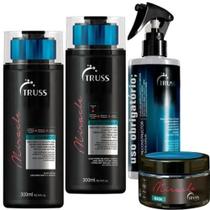 Kit Truss Miracle Shampoo + Condicionador (300ml) + Máscara (Miracle) + Uso Obrigatório 260ml Kit Truss Miracle Shampoo + Condicionador (300ml) + Máscara (Miracle) + Uso Obrigatório 260ml