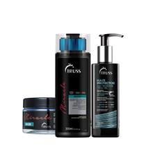 Kit Truss Miracle Shampoo Máscara e Hair Protector (3 produtos)