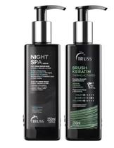 Kit Truss - Night Spa 250ml + Brush Keratin 250ml.