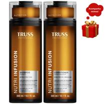 Kit Truss Nutri Infusion 1 Shampoo 1 Condicionador 300ml Kit Truss Nutri Infusion 1 Shampoo 1 Condicionador 300ml