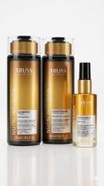 KIT TRUSS NUTRI INFUSION, PARA CABELOS RESSECADOS E DANIFICADOS Shampoo 300ml Condicionador 300ml Óleo Nutritivo 60ml KIT TRUSS NUTRI INFUSION, PARA CABELOS RESSECADOS E DANIFICADOS Shampoo 300ml Condicionador 300ml Óleo Nutritivo 60ml