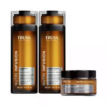Kit Truss Nutri Infusion: Sh + Cond 300ml + Máscara 180g
