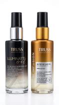 kit truss óleos capilares 60ml nutri infusion, illuminate brilho e cuidado diário kit truss óleos capilares 60ml nutri infusion, illuminate brilho e cuidado diário