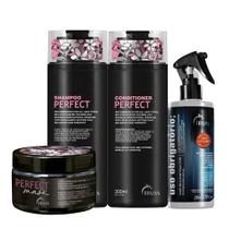 Kit truss perfect + tratamento home care 4 produtos