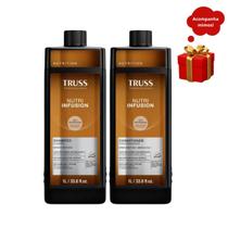 Kit Truss Refil Nutri Infusion Shampoo e Condicionador 1L Kit Truss Refil Nutri Infusion Shampoo e Condicionador 1L