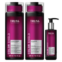 Kit Truss Shampoo + Condicionador 300ml + Leave In 200ml Color Shield