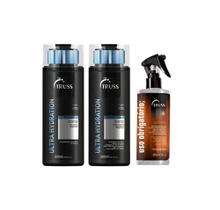 Kit truss shampoo + condicionador hydration + uso obrigatorio summer