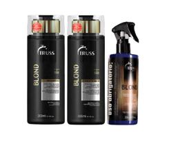 Kit truss shampoo + condicionador + uso obrigatorio blond