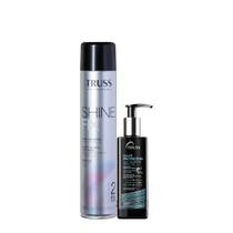 Kit Truss Shine Fix Spray de Brilho e Hair Protector Leave-in Desembaraçante (2 produtos)