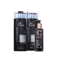 Kit Truss Ultra Hydration Fix Curly (3 Produtos)