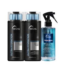 Kit Truss Ultra Hydration Frizz Zero (3 Produtos)