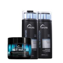Kit Truss Ultra Hydration Net Mask (3 Produtos)