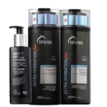 Kit Truss Ultra Hydration Plus Night Cabelos Danificados (3 Produtos)