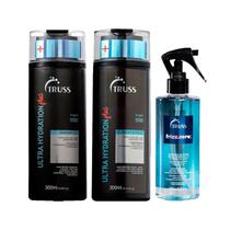 Kit Truss Ultra Hydration Plus - Shampoo 300ml + Condicionador 300ml + Frizz Zero Spray 260ml
