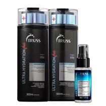Kit Truss Ultra Hydration Plus - Shampoo 300ml + Condicionador 300ml + Uso Obrigatório Óleo 30ml