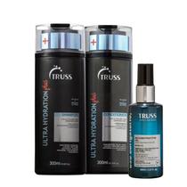 Kit Truss Ultra Hydration Plus - Shampoo 300ml + Condicionador 300ml + Uso Obrigatório Óleo 60ml