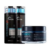 Kit Truss Ultra Hydration Plus - Shampoo 300ml e Condicionador 300ml e Máscara Specific 180g