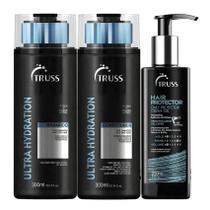 Kit Truss Ultra Hydration - Shampoo 300ml + Condicionador 300ml + Hair Protector 250ml