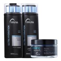 Kit Truss Ultra Hydration - Shampoo 300ml + Condicionador 300ml + Máscara 180ml