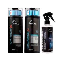 Kit Truss Ultra Hydration - Shampoo 300ml e Condicionador 300ml e Tratamento Uso Obrigatório 260ml