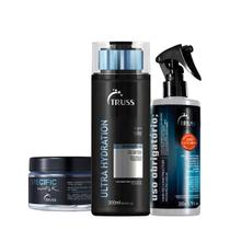 Kit Truss Ultra Hydration Shampoo Specific Máscara e Uso Obrigatório Tratamento Reconstrutor (3 produtos)