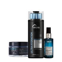 Kit Truss Ultra Hydration Specific Uso Obrigatório Shampoo Máscara Óleo G (3 produtos) Kit Truss Ultra Hydration Specific Uso Obrigatório Shampoo Máscara Óleo G (3 produtos)
