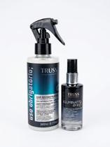 Kit Truss Uso Obrigatório 260ml, Illuminate Oil 60ml, Leavein Reconstrutor e Óleo Capilar Profissional Kit Truss Uso Obrigatório 260ml, Illuminate Oil 60ml, Leavein Reconstrutor e Óleo Capilar Profissional
