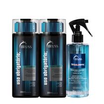 Kit Truss Uso Obrigatorio Frizz Zero (3 Produtos)