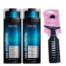 Kit truss uso obrigatório kit shampoo condicionador e mq escova beauty madeira basic daily wood Kit truss uso obrigatório kit shampoo condicionador e mq escova beauty madeira basic daily wood