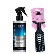Kit truss uso obrigatório reconstrutor 260ml e mq escova beauty madeira basic daily wood