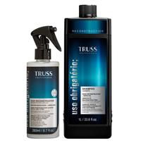 Kit Truss Uso Obrigatório Shampoo 1 Litro + Reconstrutor 260ml