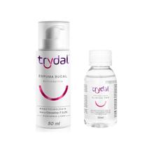 Kit Trydal Espuma + Enxaguante Antisseptico Cloramina T 0,2%