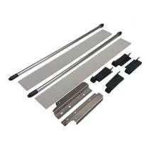 Kit Tubo Elevação Lateral em Acrílico H164 para Gaveta Metálica AvantBox Prata 500mm FGVTN Kit Tubo Elevação Lateral em Acrílico H164 para Gaveta Metálica AvantBox Prata 500mm FGVTN