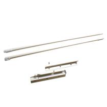 Kit Tubo Elevação Lateral H164 para Gaveta Metálica AvantBox Branco 500mm FGVTN Kit Tubo Elevação Lateral H164 para Gaveta Metálica AvantBox Branco 500mm FGVTN